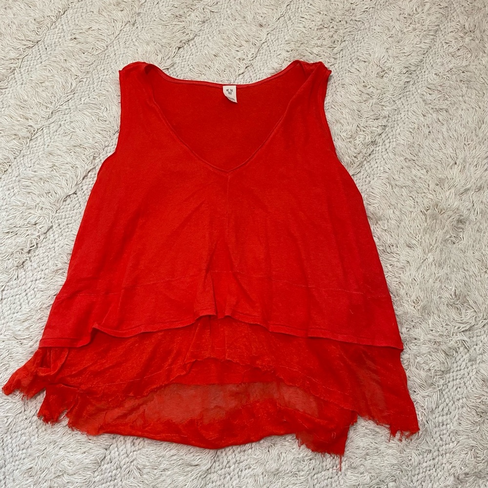 Free People Coral Tank